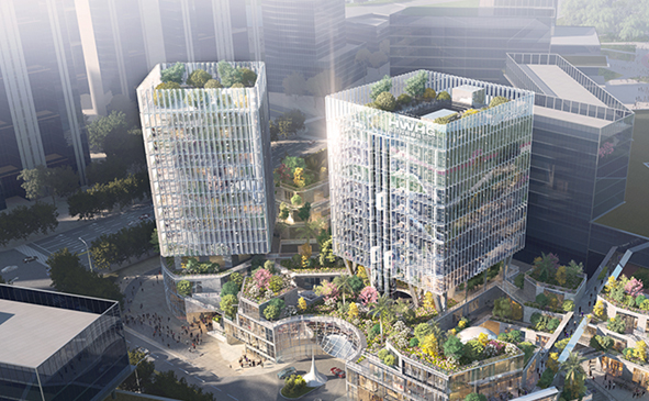 2022年3月，宏旺控股集团总部大楼项目正式开工